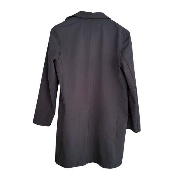 Weekend Max Mara Zip Jacket 8 M Black Coat Zip Capsule M Academia Prep Old Money - Picture 2 of 4